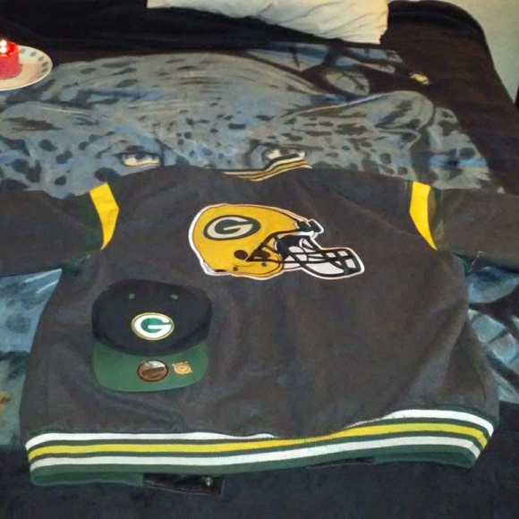 Official NfL reversible green bay packers jacket - Picture 4 of 4